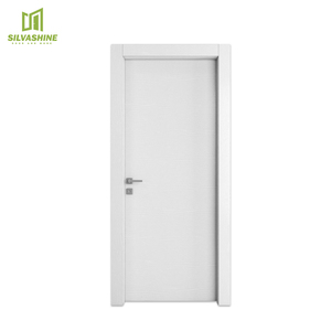 Impiallacciatura di legno naturale in PVC porta moderna interna in laminato porta impermeabile in melamina MDF porta - Product Image 3