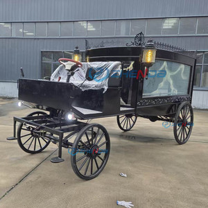 High Quality Electric Luxury Hearse Funeral Coffin Car Special Transportation Van for Funeral Service Special Transportation - Product Image 2