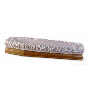 Ensemble de doublures de <span class=keywords><strong>cercueil</strong></span> en <span class=keywords><strong>carton</strong></span> italien de qualité supérieure en satin, produits funéraires, décorations de <span class=keywords><strong>cercueil</strong></span>, pièces de enterrement - Product Image 2