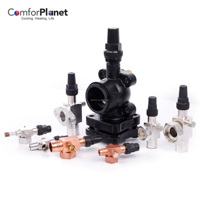 Pièces de compresseur industriel, réfrigérants 48 bar, kit de vanne rotative en métal Rotalock pour climatiseur HVAC