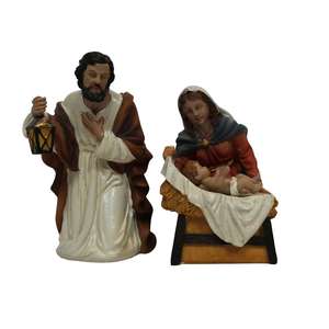 Figura de la Sagrada Familia de 3 Piezas, Figura Navideña y Juguete, Altura Aprox. Modelo 15cm 9006935091793 - Product Image 2