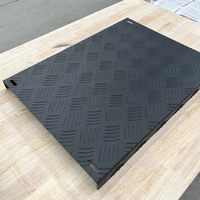 Repose-pieds de course en aluminium monobloc antidérapant pour équipement d'entraînement de course professionnel