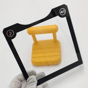 Panel de <span class=keywords><strong>Vidrio</strong></span> Templado Serigrafiado de Alta Transparencia, Anti-Reflejos y Anti-Brillantes para Panel Frontal - Product Image 4