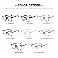 Monture optique légère TR90 à logo personnalisé, faible MOQ, OEM ODM, lunettes Sunray, monture complète, lunettes de prescription personnalisées