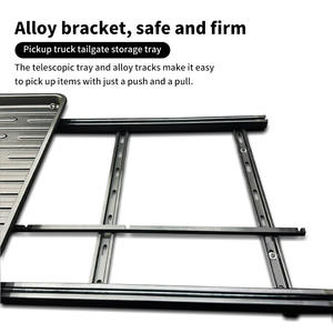 เตียงกระบะหลังรถบรรทุก <span class=keywords><strong>Isuzu</strong></span> Dmax ดัดแปลงพร้อมส่วนประกอบประสิทธิภาพถาดเก็บของแบบเลื่อนสำหรับกระเป๋าเดินทางและลิ้นชักเครื่องมือ - Product Image 3