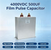 Condensateur à film polypropylène haute tension 4000VDC 500uF personnalisé pour électronique de puissance