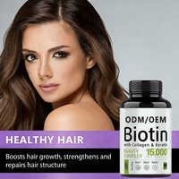 Fournisseur en gros OEM – Formule Cheveux, Ongles, Peau – Capsules de collagène et biotine pour une peau saine et éclatante