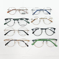 Monture de lunettes de vue unisexe à monture complète, charnière à ressort, anti-corrosion, faible MOQ, fourniture directe du fabricant