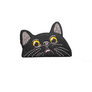 Patchs brodés thermocollants mignons en forme de piment avec logo de dessin animé, design personnalisé, à coudre sur tissu sergé, forme ronde pour vêtements - Product Image 5