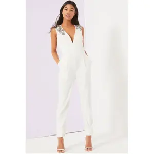 Vestido de algodón blanco hecho en Italia, merchandising personalizado - Product Image 1