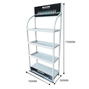 Negozio di Riparazione Auto Lubrificante Olio Essenziale Corpo Del Supporto Detersivo In Metallo Display Scaffali - Product Image 3
