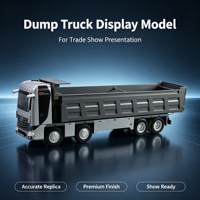 Modèle d'affichage de camion benne autonome pour salons professionnels et expositions en showroom d'entreprise