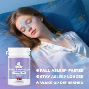Gommes de sommeil et de recharge nocturnes à marque privée OEM/ODM avec Ashwagandha et Mélatonine pour un meilleur repos des hommes et des femmes - Product Image 4