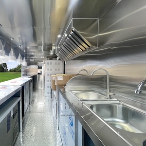 New Food Trailer 13ft x 6.5ft Stainless Steel Fully Equipped Mobile Kitchen For Outdoor Food Service - Product Image 4