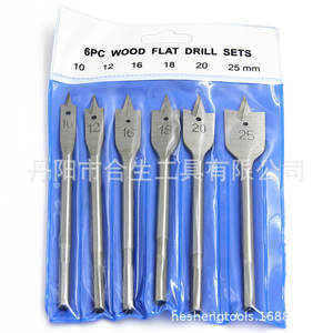 ดอกสว่านฟอร์สเนอร์ Mr Drill ชุด 6 ชิ้น ขนาด 10 12 16 18 20 25 มม. ผลิตจากเหล็ก ผิวเงา ก้านแบน สำหรับงานไม้ - Product Image 5