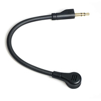 Micro de jeu de remplacement pour les casques de jeu filaires Logitech G PRO X2 G PRO X Wireless et G Pro, suppression du bruit détachable