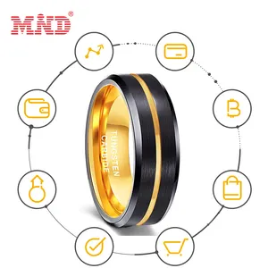 Anelli intelligenti impermeabili di vendita calda per gli uomini Smart Ring NFC Chip Ring NFC Payment