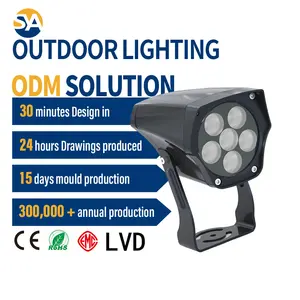 SYA-616 דקורטיבית גן נוף תאורת רב תכליתית פנסים led מנורות מקרן