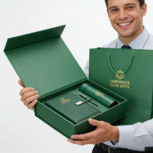 Individuelles Firmengeschenk-Set Luxus Vakuumbecher Notizbuch Executive Kits Business Werbegeschenk-Set mit Box als Erinnerungsgeschenk - Product Image 3