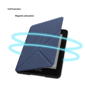 Nueva Funda de Cuero PU con Función de Activación/Suspensión Automática para <span class=keywords><strong>Kindle</strong></span> 2024, Funda Protectora con Soporte Magnético Plegable para <span class=keywords><strong>Kindle</strong></span> 6 5 4 - Product Image 4
