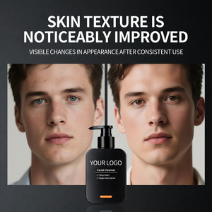 Oem/ODM nhãn hiệu riêng người đàn ông hữu cơ vegan kiểm soát dầu làm sạch da rửa mặt bọt tự nhiên Sữa rửa mặt cho nam giới chăm sóc da - Product Image 4