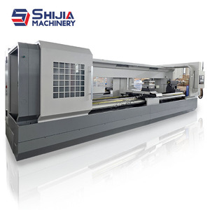 Sử Dụng Ck6100 Ck61125 Trung Quốc <span class=keywords><strong>CNC</strong></span> Kim Loại Máy Tiện 5 Mét Giường Phẳng Tự Động Của Nhãn Hiệu Lớp Slant Giường 220V Fanuc Siemens Gsk Nhiệm Vụ Nặng Nề - Product Image 2