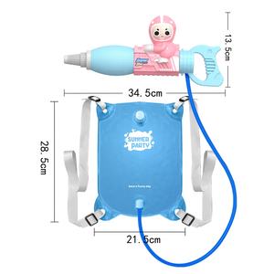 Летние игрушки для детей пляжный бассейн 1200 мл ручной водяной пистолет с рюкзаком игрушки для борьбы с водой рюкзак водяной пистолет - Product Image 5