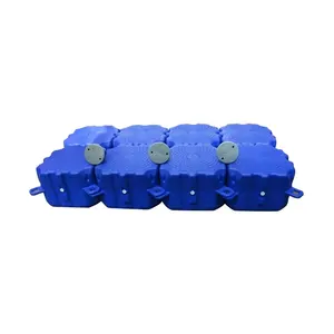 floating pontoon building plastic small pontoon floats