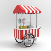3 roues voiture tricycle mini donut cart design fast food cart retail fast food stand modern tricycle cart with push handle à vendre