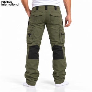 Pantalons cargo en gros avec genoux articulés et empiècements extensibles pour l'approvisionnement d'uniformes de service technique - Product Image 5