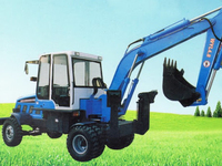 Excavator Roda Baru Merek Teratas China WYL65 Mesin 42kw Efisiensi Tinggi Kapasitas Bucket 1.2m3 Garansi 1 Tahun Harga Pabrik
