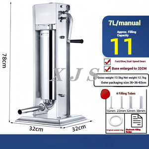 Machine à saucisses verticale en acier inoxydable, petite machine à saucisses, <span class=keywords><strong>poussoir</strong></span> à saucisses - Product Image 5