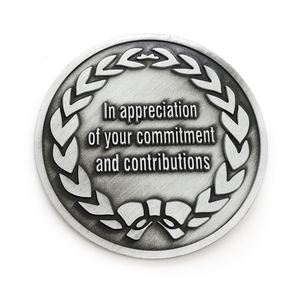 Moneda Conmemorativa Personalizada 2D/3D de Fábrica Zhongshan, Moneda Metálica de Recuerdo con Acabado Antiguo - Product Image 1