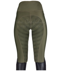 Mallas de equitación personalizadas JumpPro para mujer que ofrecen flexibilidad y comodidad de agarre de silicona seguro - Product Image 3