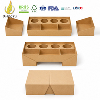 Xiangyu Custom Takeaway Food Box Golfkartonnen Verpakkingen voor Combo Maaltijden, Gebakken Kip, Friet en Catering Bezorging