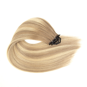 Vente chaude 12A russe Remy un donneur cheveux vierges bruts plus longs rapport de cheveux point culminant Piano couleur Double trame plate dessinée - Product Image 6