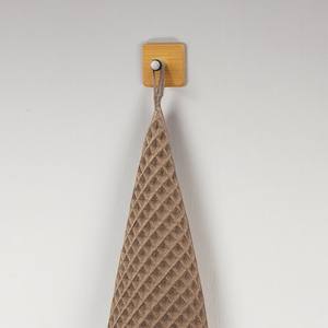 Planche de bambou <span class=keywords><strong>Crochet</strong></span> en aluminium Cuisine Crochets muraux créatifs Derrière la porte <span class=keywords><strong>Autocollant</strong></span> Crochets - Product Image 4