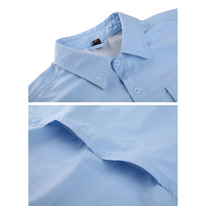 Nouvelle arrivée Chemise de pêche personnalisée à séchage rapide pour l'extérieur avec poche Protection UV Chemises de pêche boutonnées - Product Image 4