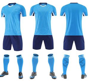 طقم قميص كرة قدم مخصص للرجال مع طباعة بالتسامي، زي رياضي موحد لفريق كرة القدم، ملابس تدريب رياضية - Product Image 5