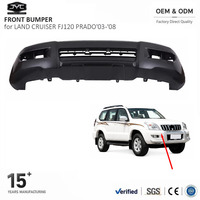 Pièces de rechange automobiles, accessoires de voiture, pièces de carrosserie, pare-chocs avant pour LAND CRUISER PRADO 120 2003-2009