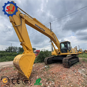 Excavatrice d'occasion Komatsu PC450 d'origine japonaise, bien entretenue, 45 tonnes, équipement de terrassement sur chenilles, excavatrice d'occasion pour la vente à la ferme - Product Image 2