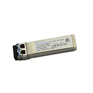 Finisar Modülleri FTLX1471D3BCL SFP + 10 km 1310nm 10 Gb/Sn fiber optik Alıcı-verici modülleri tek modlu 10G