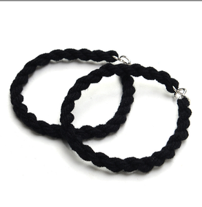 DFB01 Attaches de pantalon torsadées, attaches de jambe, élastiques torsadés, élastiques bungee, bandes de botte pour cadets, sangles de chemise, jarretières élastiques, bandes élastiques - Product Image 1