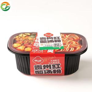Nouilles de pommes de terre instantanées au <span class=keywords><strong>go</strong></span>ût épicé avec une authentique soupe aigre pour des collations à emporter - Product Image 1