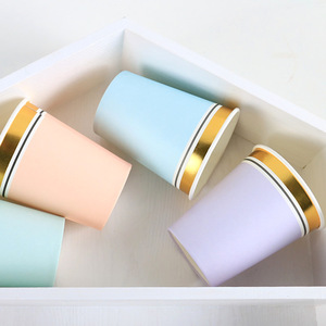 Nouvelle Assiette en Carton Jetable Design pour Gâteau, Fête d'Anniversaire, Mariage, <span class=keywords><strong>Vaisselle</strong></span> de Table - Product Image 6