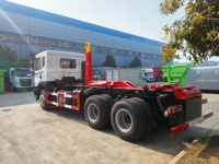 Camion benne à benne basculante arrière Dongfeng 6x4 diesel, 18 tonnes, pour collecte de déchets, prix usine