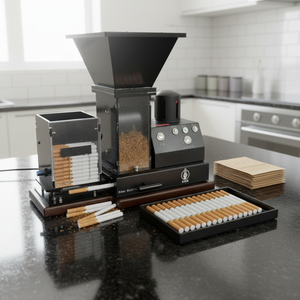 Macchina per Sigarette Completamente Automatica con Configurazione Avanzata, Adatta per Uso Domestico, Capace di Arrotolare 65,80 Tipi di Tabacco - Product Image 1