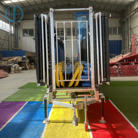 Parc de trampolines mobile commercial populaire 6-en-1 avec remorque pour enfants en promotion