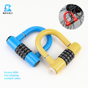아연 합금 도난 방지 휠 보안 방수 오토바이 자전거 자물쇠 비밀번호 잠금 해제 방식 - Product Image 1