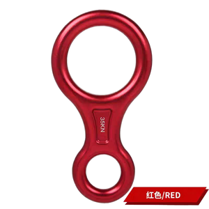 Descensor de <span class=keywords><strong>cuerda</strong></span> de 8 anillos para trabajos aéreos de escalada en <span class=keywords><strong>roca</strong></span> con certificación CE - Product Image 2
